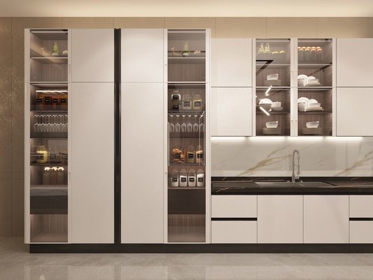 Sleek , Durable , And Customizable Stainless Steel Kitchen Masterpiece