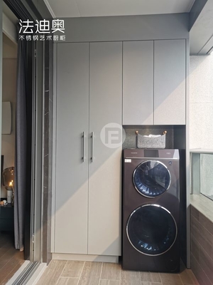 Contemporary Style Stainless Steel Balcony Storage Unit Waterproofing