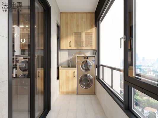 Fadior Stainless Steel Balcony Cabinet Modern Storage Solution With Premium Durability